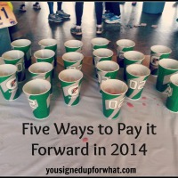 Friday Five: Fitness Ways to Pay it Forward in 2014